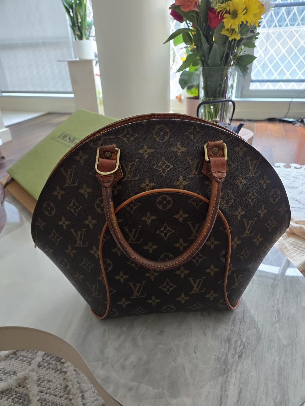 Louis Vuitton Brown Monogram Canvas Alma PM Satchel